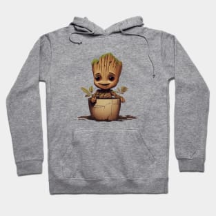 Happy Baby Groot Hoodie